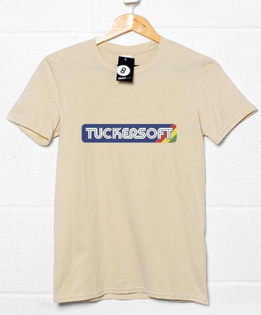 Tuckersoft Logo Mens Graphic T-Shirt 8Ball